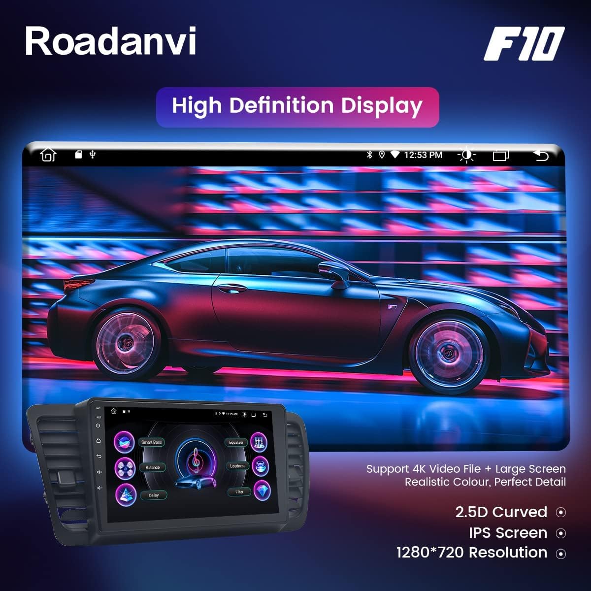 Car Stereo Bluetooth Radio with Touch Screen T12346