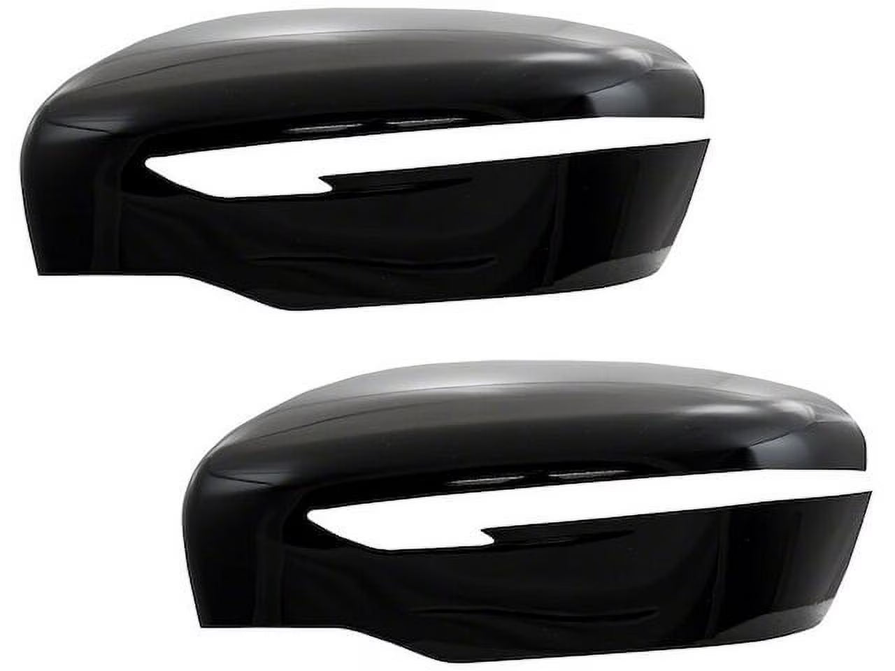 Door Mirror Cover Set of 2 with Turn Signal Lights M8149