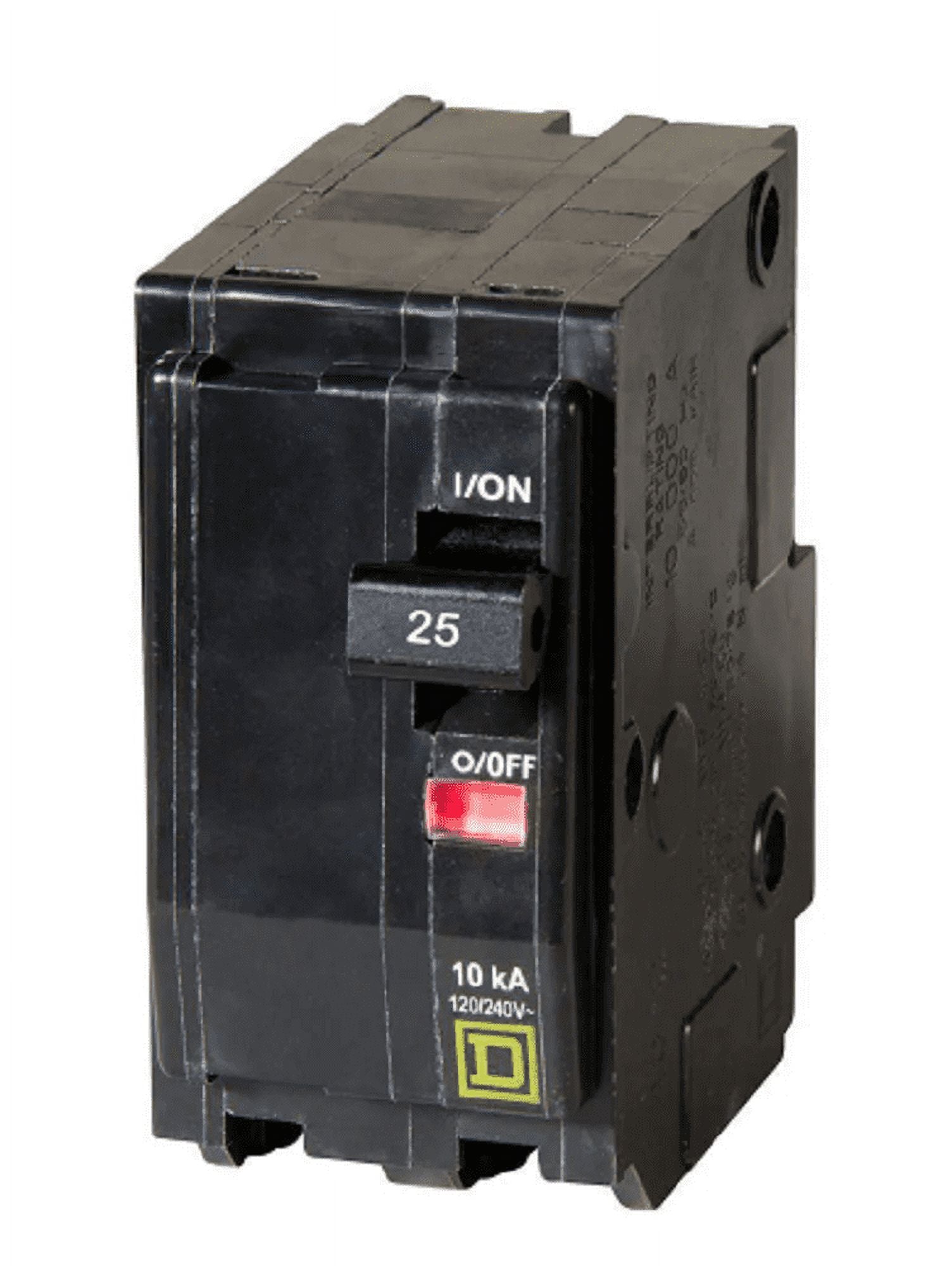 QO Mini 2P Breaker 120-240V 25A D3935