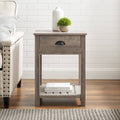 18-inch One-Drawer Side Table C371