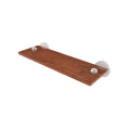 Matte White Solid Ironwood Shelf J84002