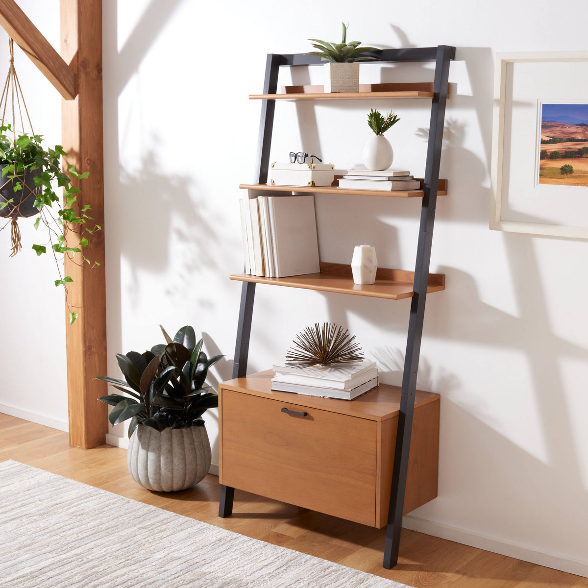 3 Shelf 1 Door Etagere M9213