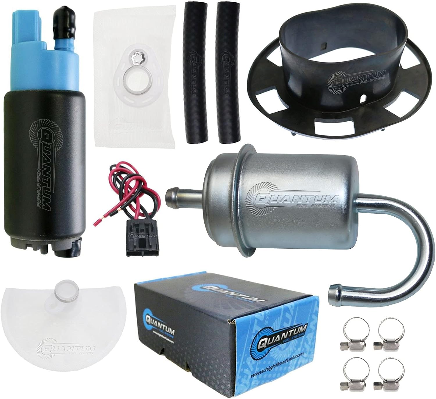In-Tank EFI Fuel Pump with Tank Seal, Fuel Filter, Strainer F96143