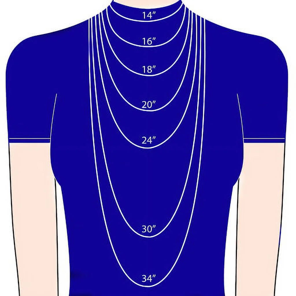14k Yellow Gold Light Cuban Chain Necklace (24 inch) L468868