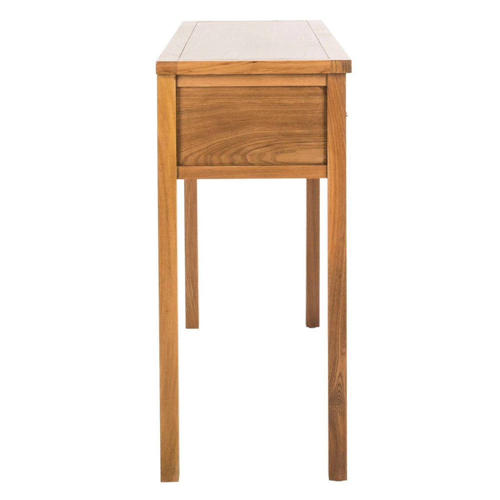 Oak Console with Storage Drawers G406262