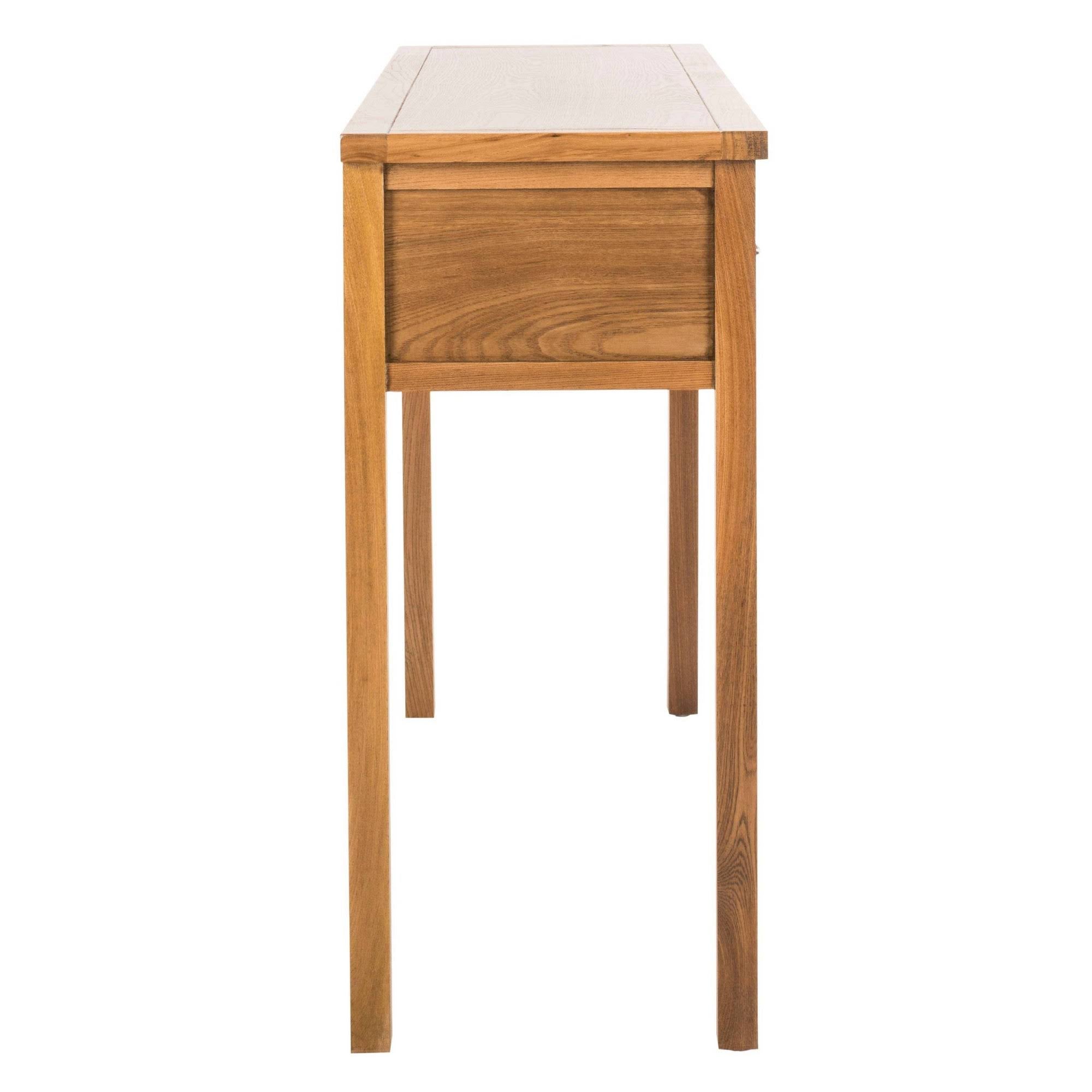 Oak Console with Storage Drawers G406262