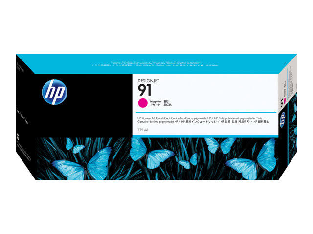 HP 91 Magenta Ink Cartridge P33078