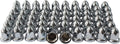 33mm Chrome ABS Plastic Lug Nut Covers with Flange for Semi Truck (60) L850638