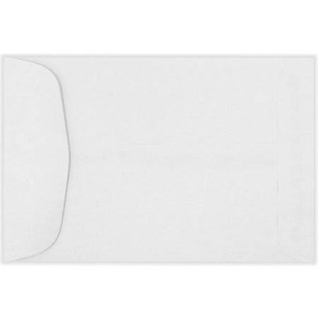 24lbs. 4 5/8 x 6 3/4 Open End Envelopes, Bright White, 1000/BX P5578