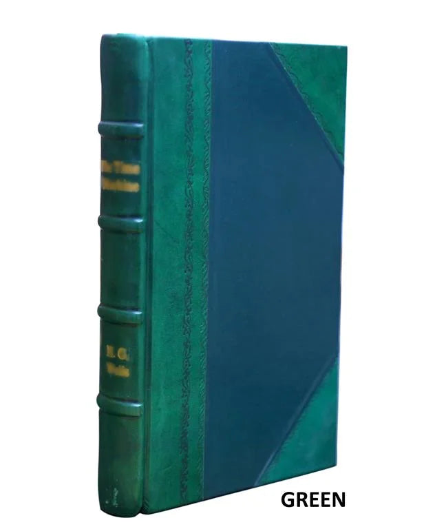 1917 Leather Bound Book B100