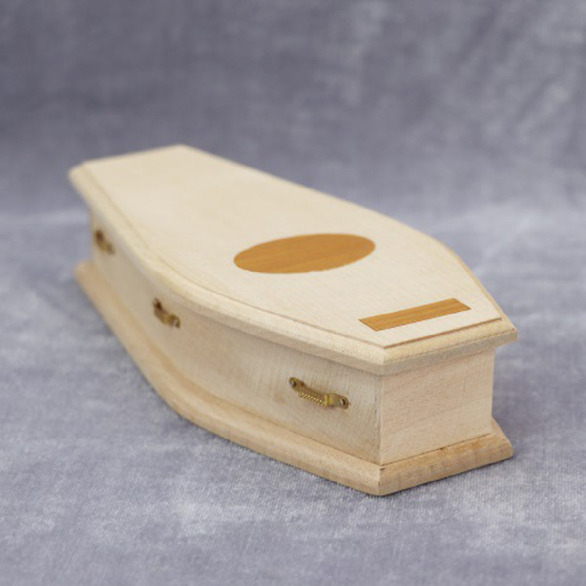 1/12 Scale Miniature Wooden Coffin DIY Decoration O466729
