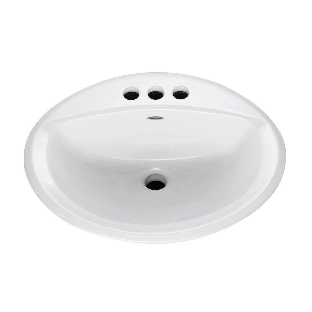 White Countertop Sink P183