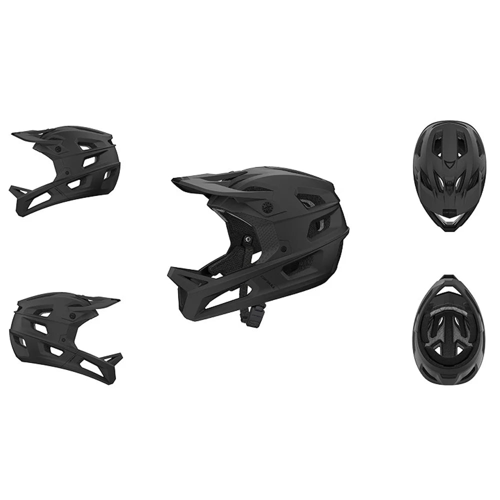 Full Face Trail MTB Cycling Helmet with Adjustable Visor F825523