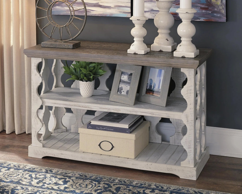 Gray/White Sofa Console Table A79672