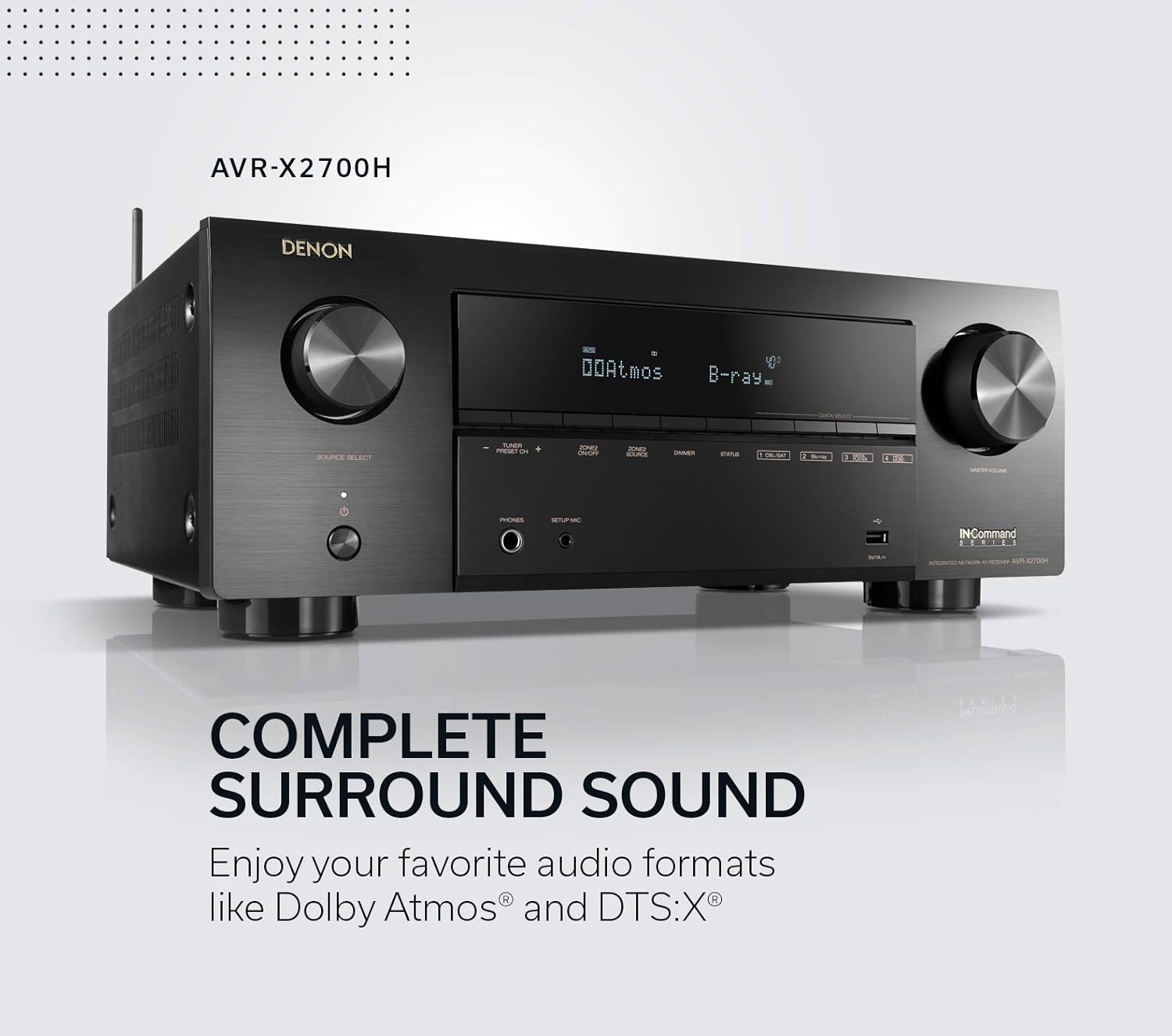 8K Ultra HD 7.2 Channel AV Receiver S2904