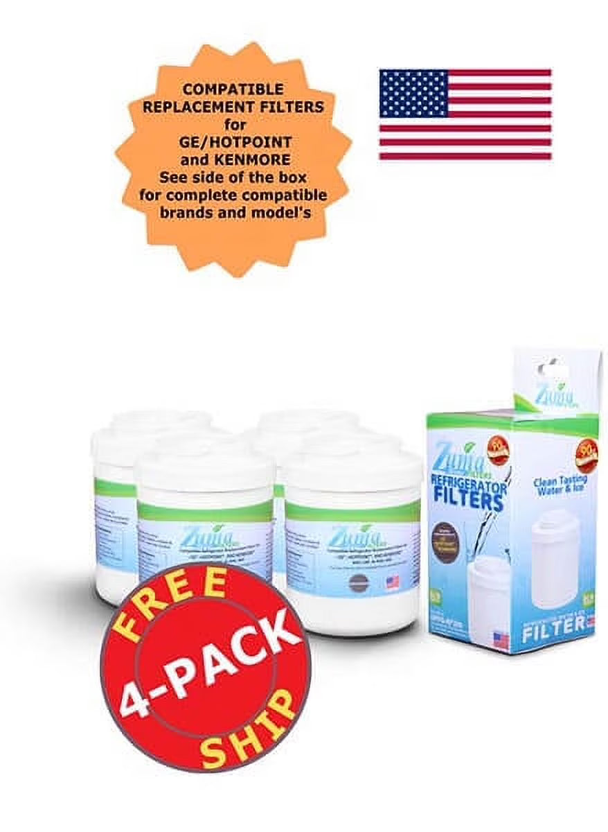 4 Pack Water and Ice Filter U111