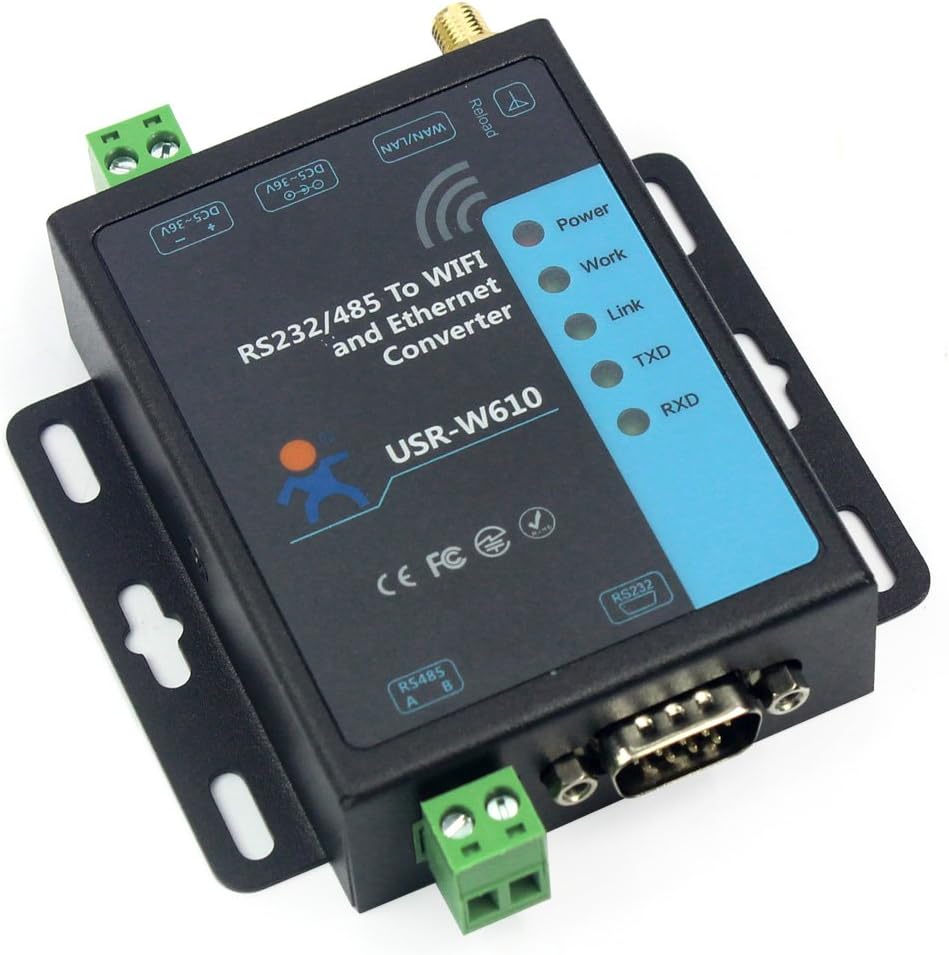 Serial to WiFi and Ethernet Converter Pack of 2 T767