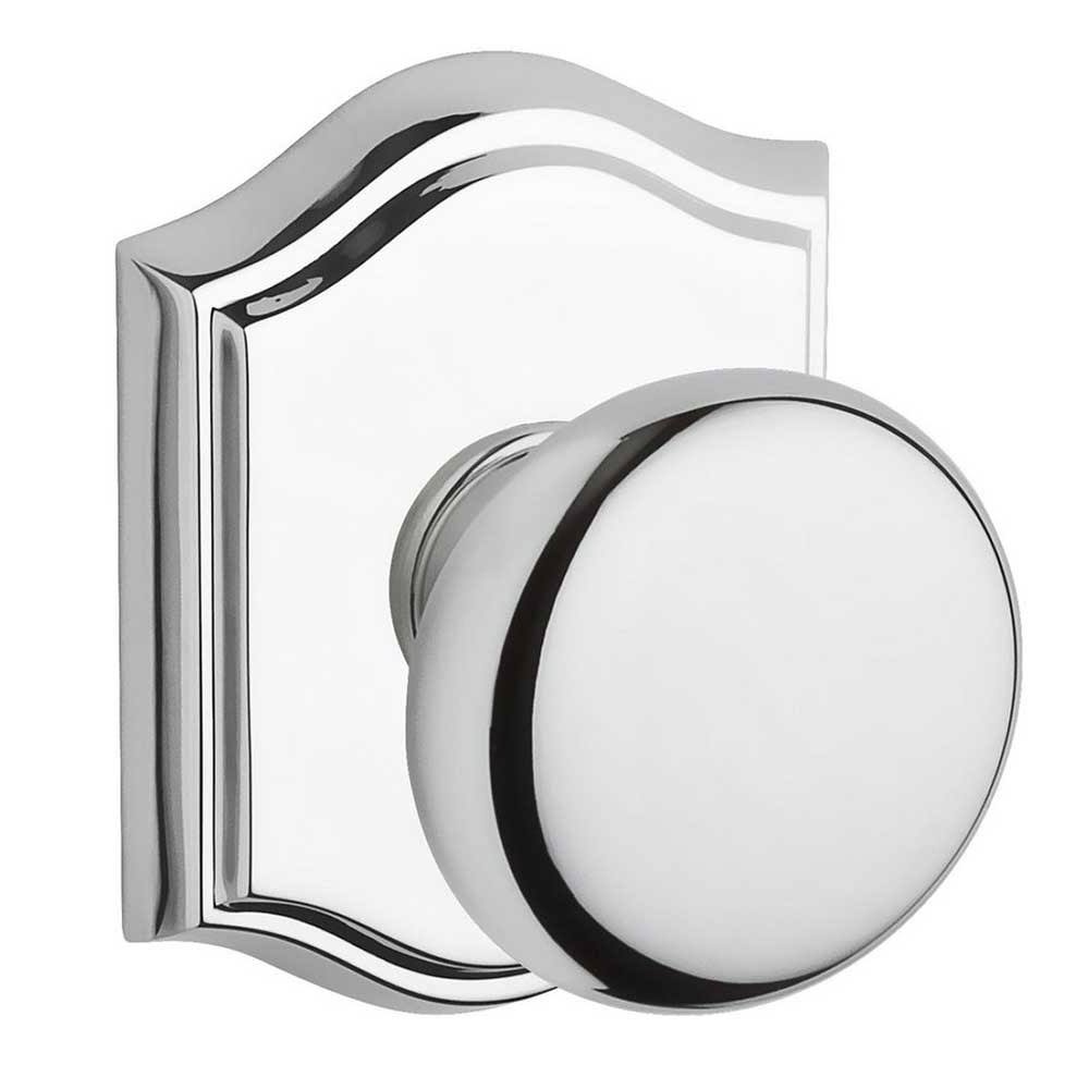 Passage Round Knob with Arch Rose Q999