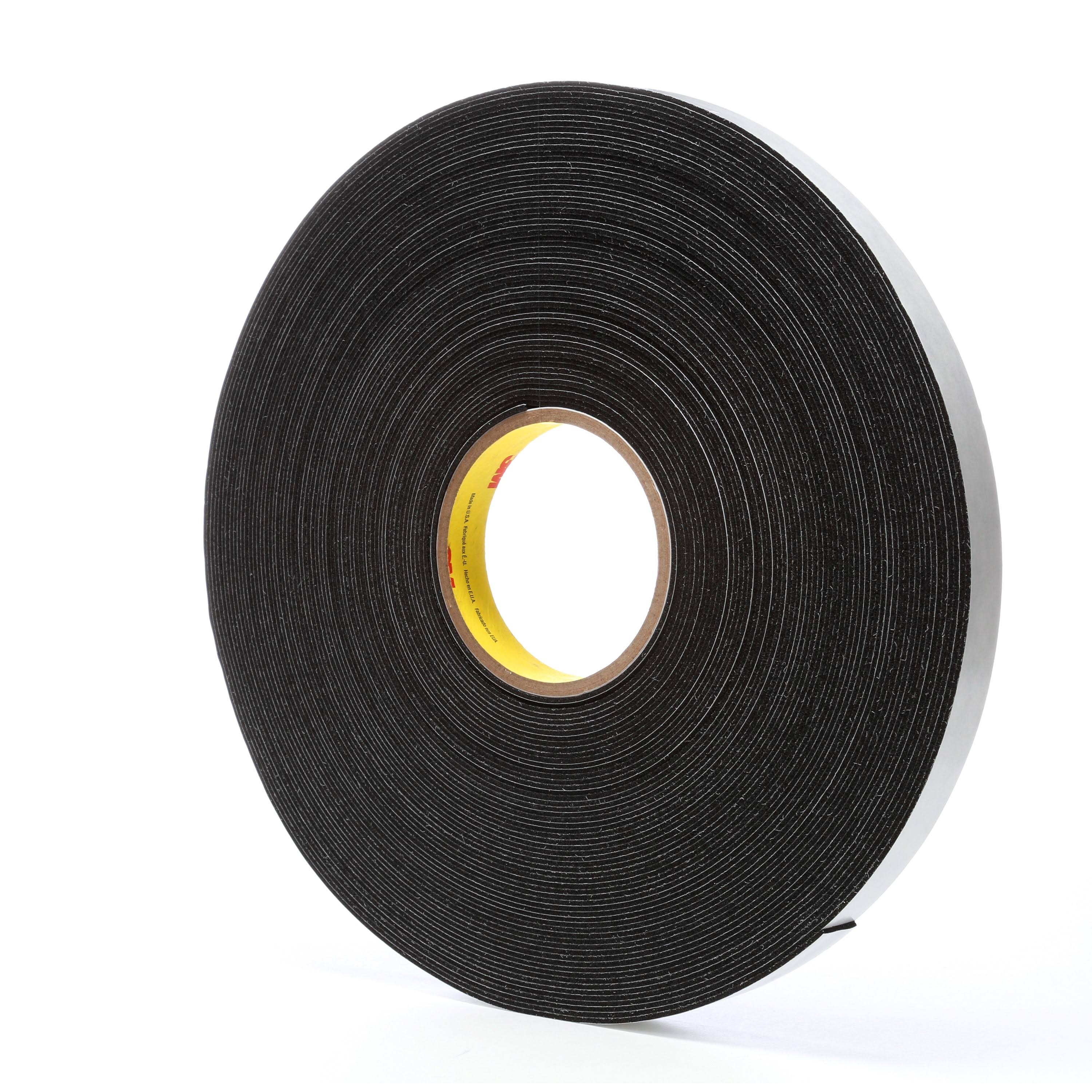 Gray Vinyl Foam Tape, 3/4 in x 50 ft, 16 per Case E390