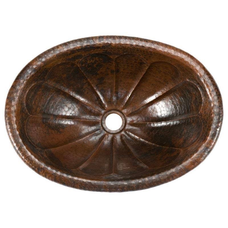 Hammered Copper Sink H102