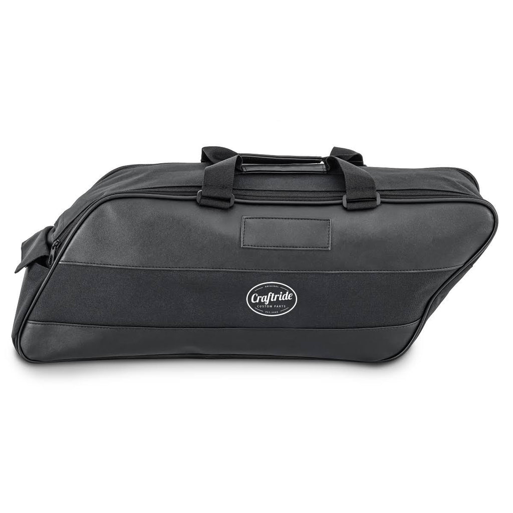 Black 19Ltr Side Case for Harley Road King A8543