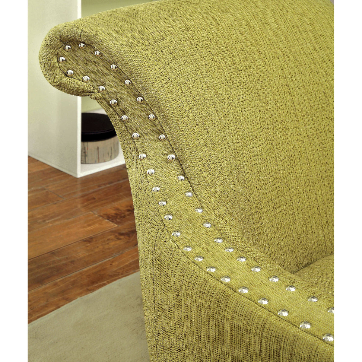 Brown Contemporary Accent Chair V64816