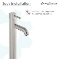 Brushed Nickel Bathroom Faucet A664