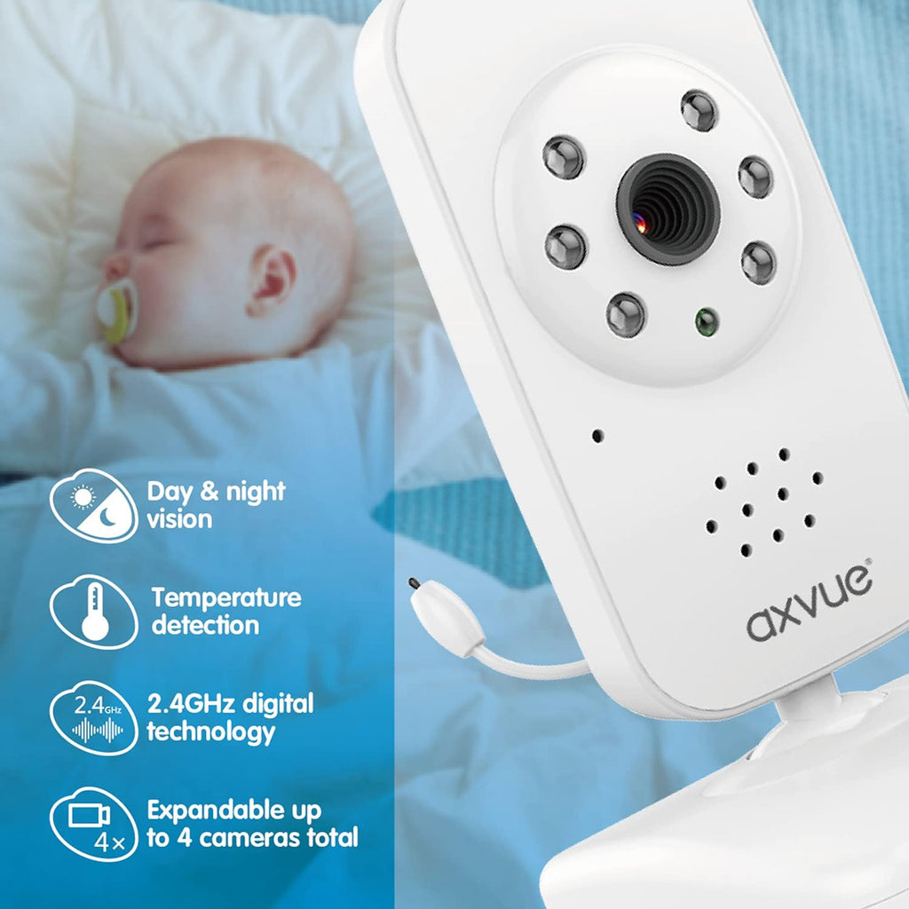 Video Baby Monitor with 2 Cameras C95591