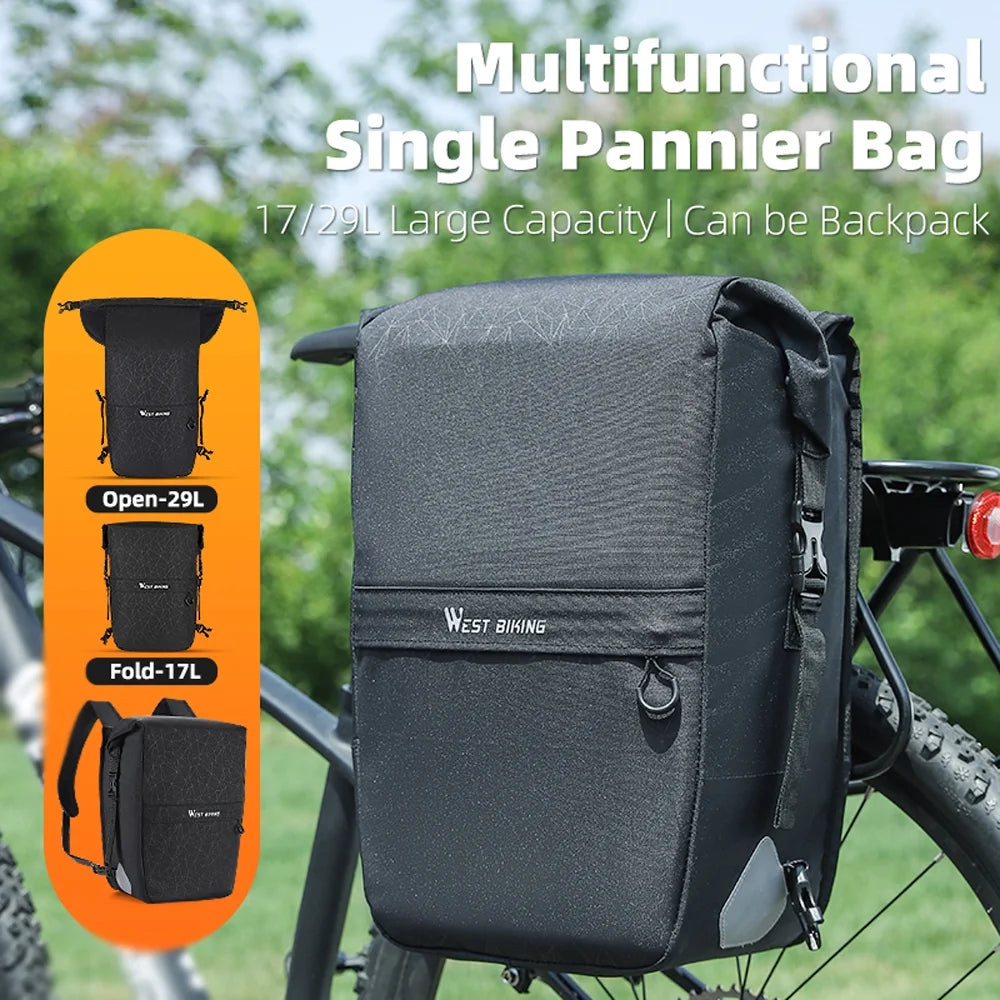 Expandable Bike Rear Seats Bag Cycling Bag E908