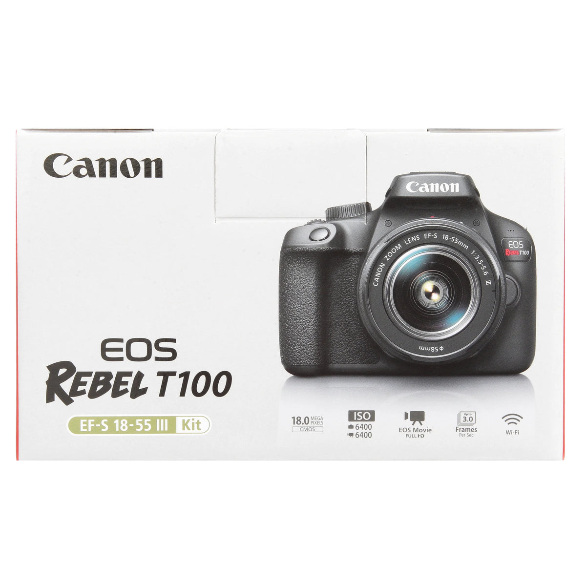 Canon EOS Rebel T100 Digital SLR Camera with 18-55mm Lens Kit H770
