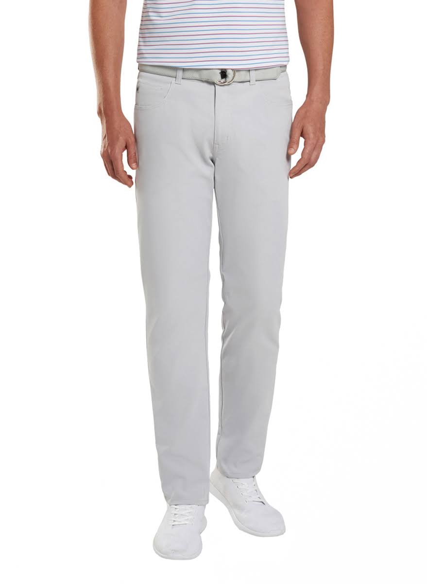 British Grey 5 Pocket Pant T978