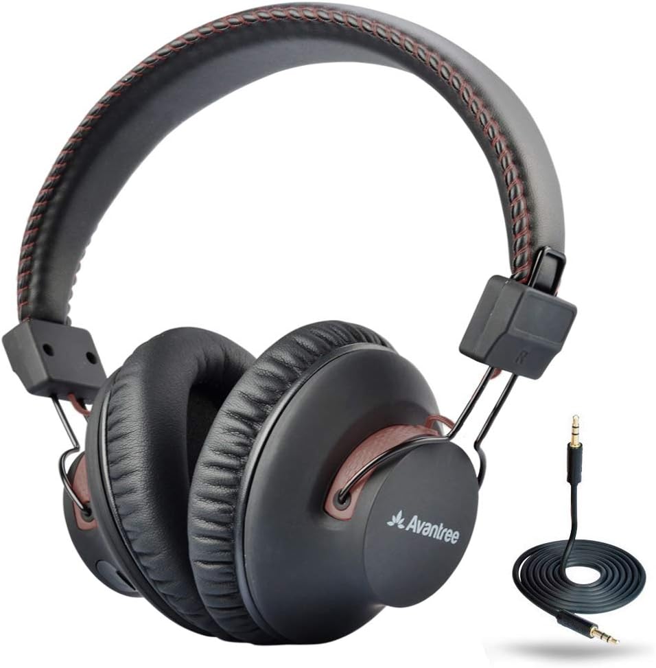 40hrs Bluetooth Over Ear Headphones with Mic, Wireless & Wired, Pack of 2 O101674