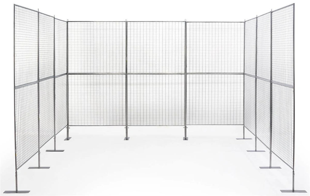 U-Shaped Iron Mesh Grid Display Panels Y6802
