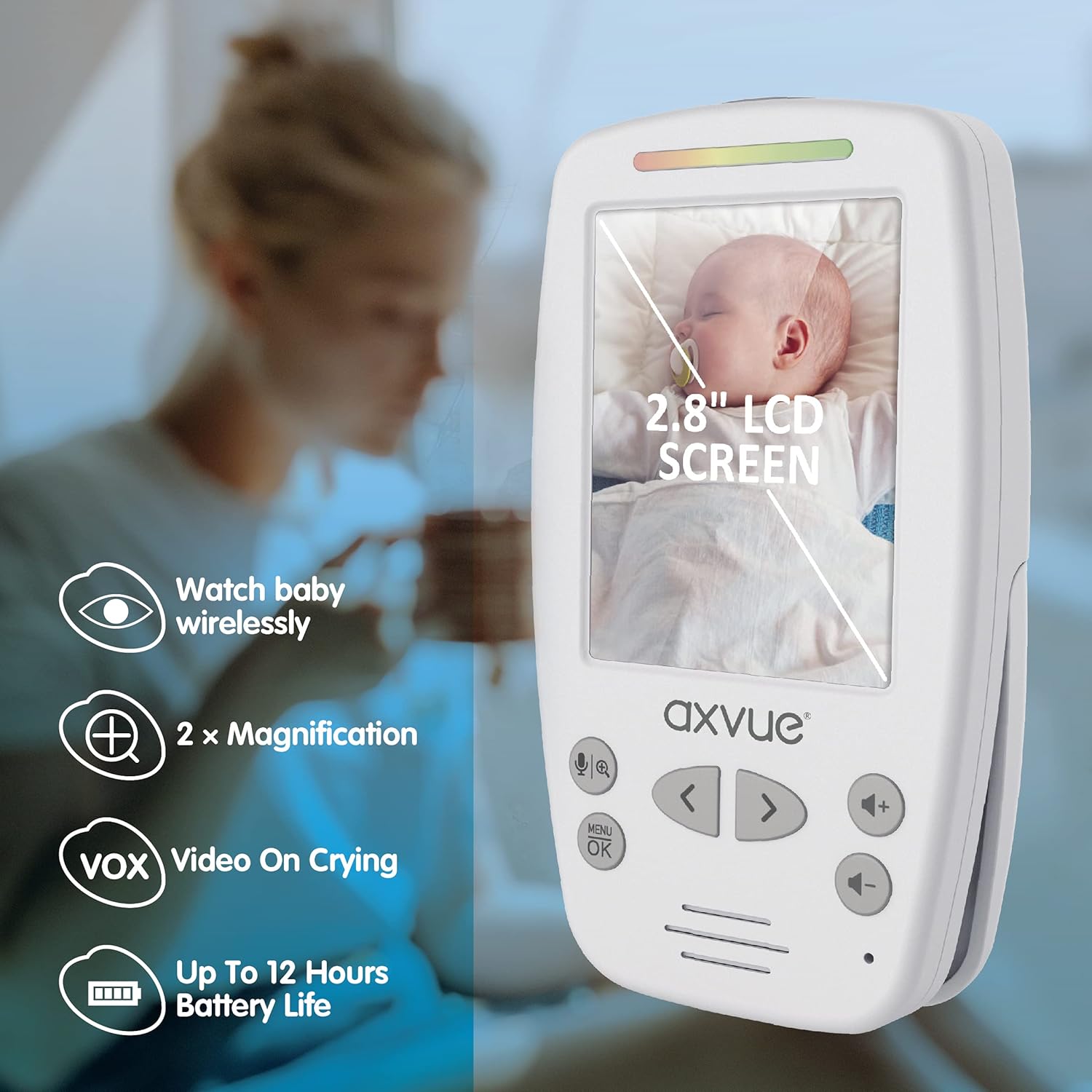 Video Baby Monitor with 2 Cameras C95591