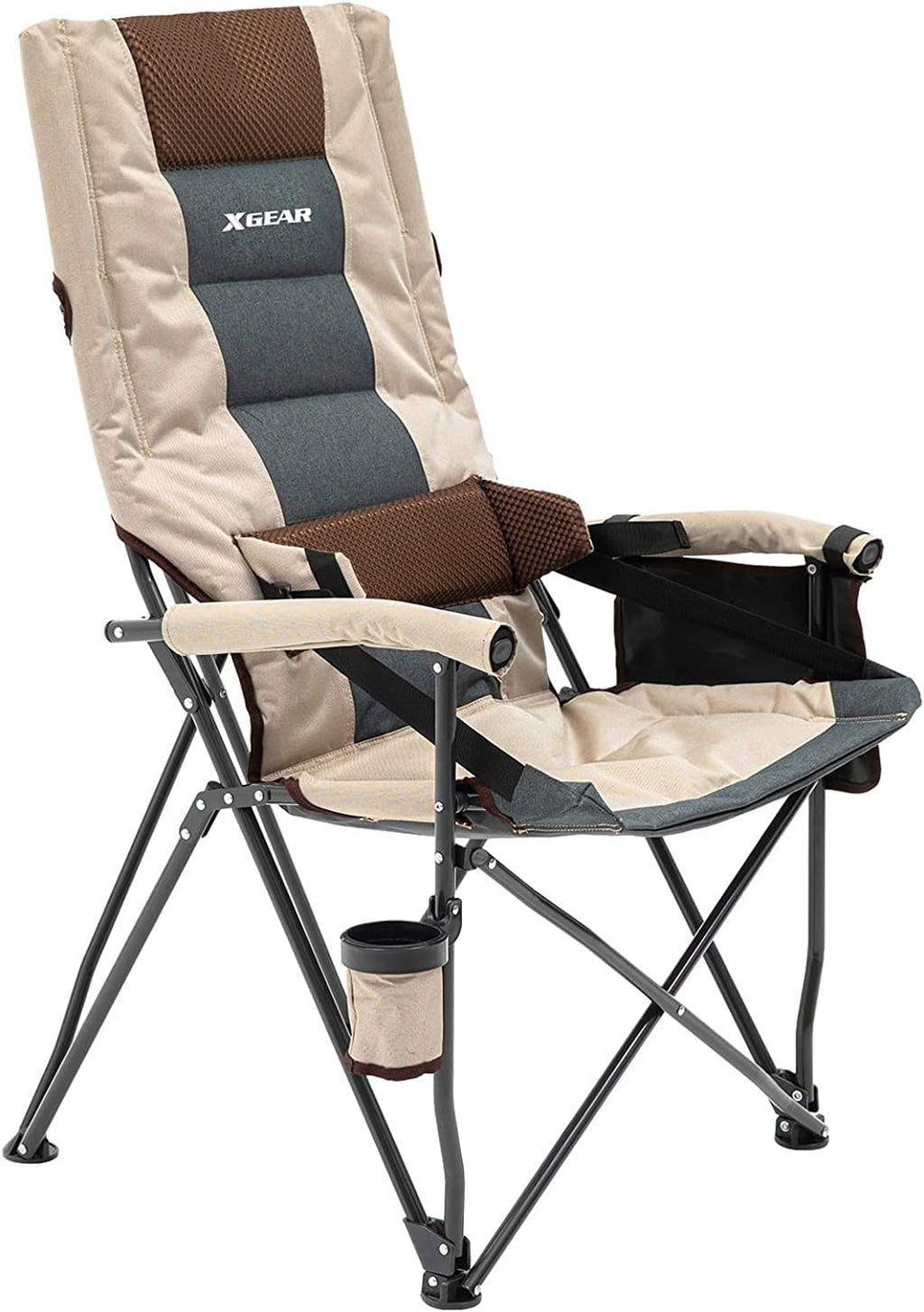 Camping Chair with Hard Arm Lumbar Support Y218208