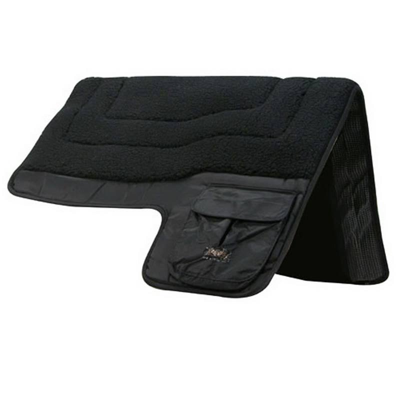 Red Western Pocket Saddle Pad R206775