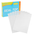 120-Pack Clear Plastic Self-Sealing 2 Gallon Storage Bags with Zip Top Lock Z188264