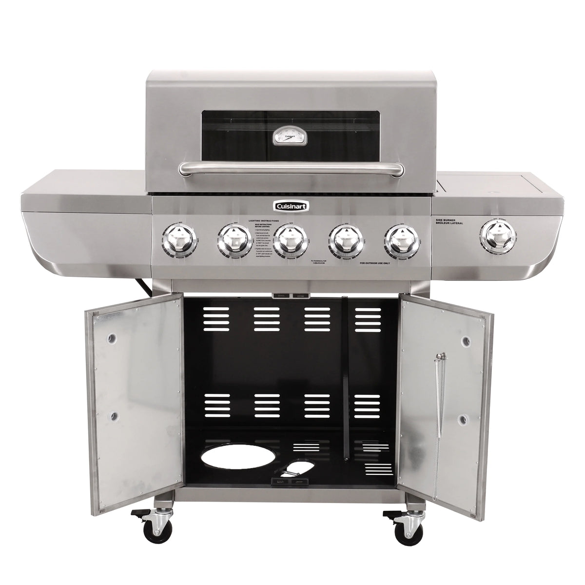 5-Burner Dual Fuel Gas Grill X78228