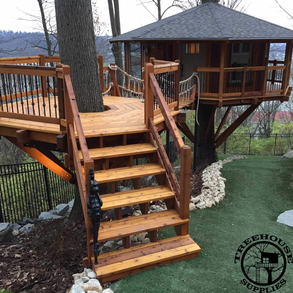 16' Octagon Treehouse Plan C5105