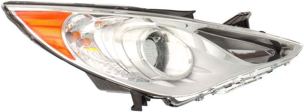 Passenger Side Halogen Headlight for Hyundai Sonata 2011-2014 B8143
