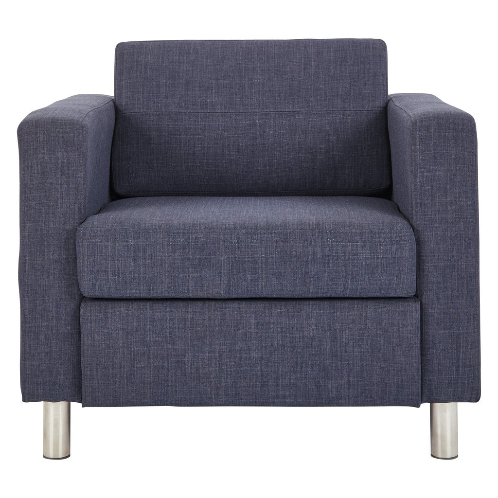 Tangerine Fabric Armchair O176