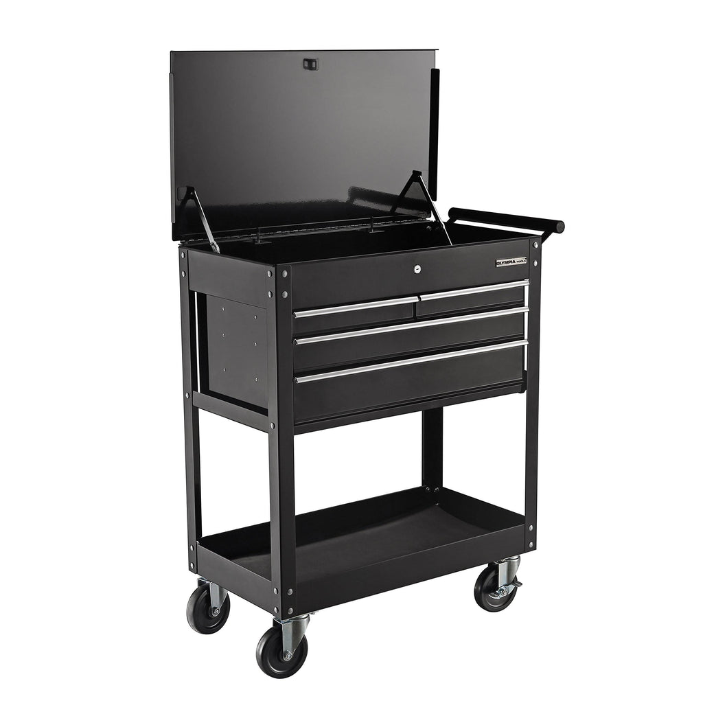 Black 4-Drawer Roller Cabinet Tool Chest G572