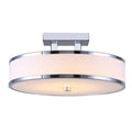 Chrome LED Flush Mount H88367