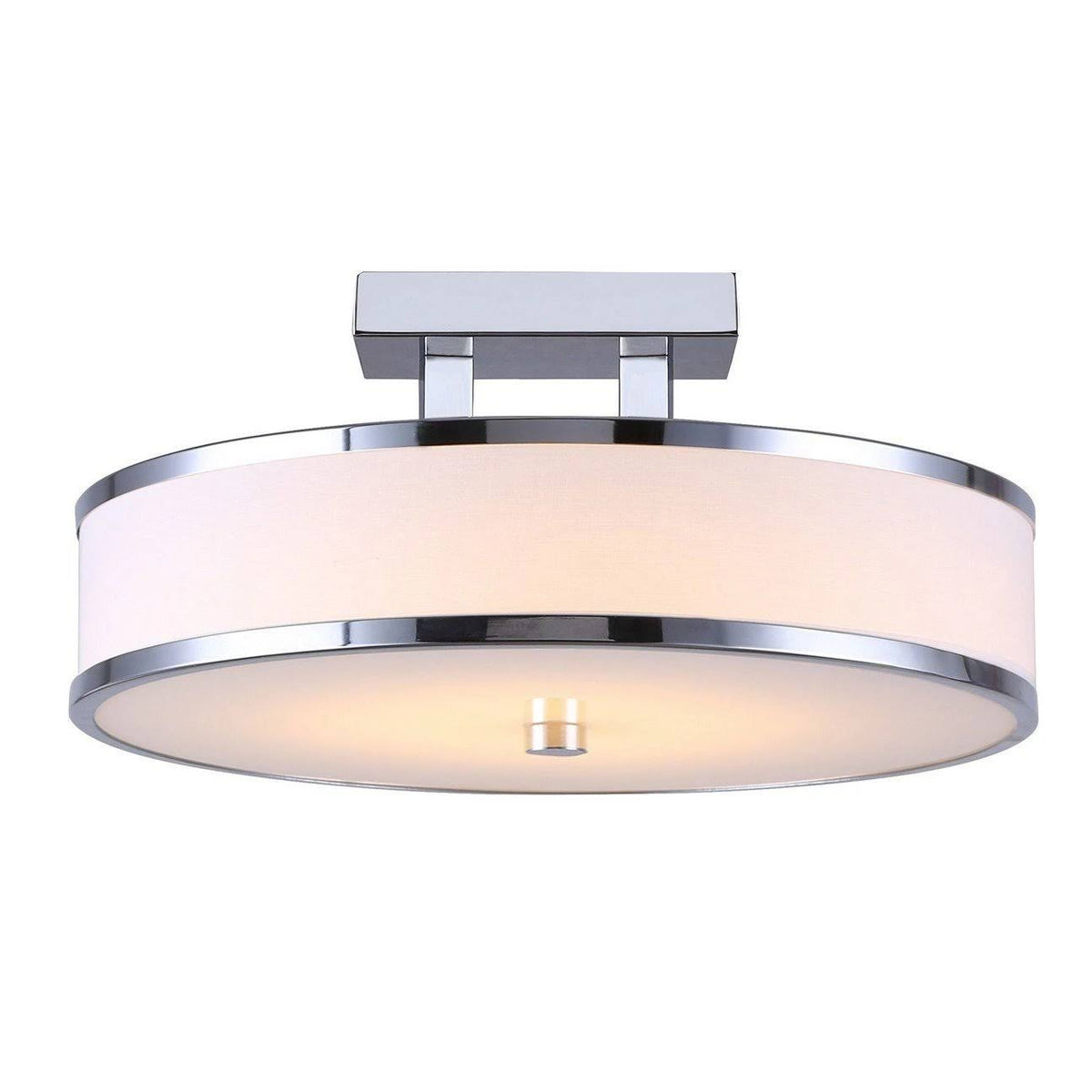 Chrome LED Flush Mount H88367