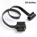 OBD2 16 Pin Splitter Extension Cable 2FT 60CM 10 Pack J4070