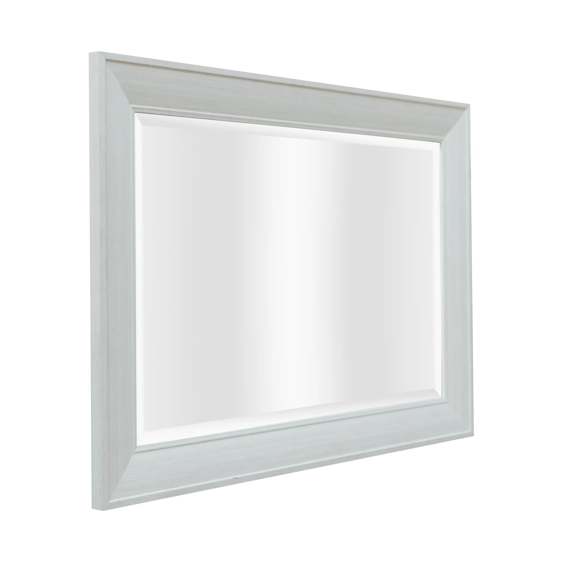 Grey Rectangle MDF Wall Mirror C860005