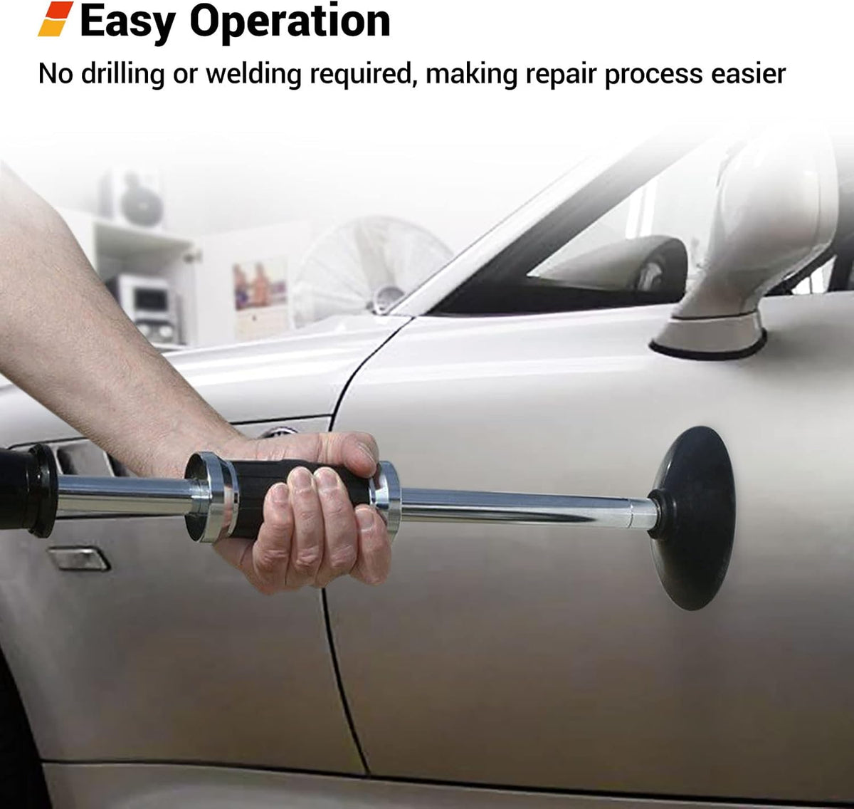Pneumatic Suction Dent Puller for 75-125mm Car Body Panel Dent Repair G1797