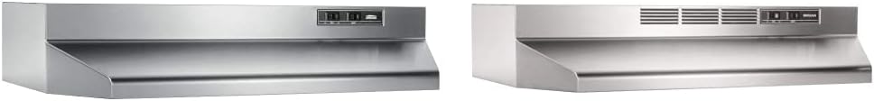 Black 36-Inch Under-Cabinet Range Hood V684139