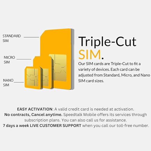 Unlimited Talk & Text + 500 MB Data 30 Day Prepaid Plan with SIM Card A182