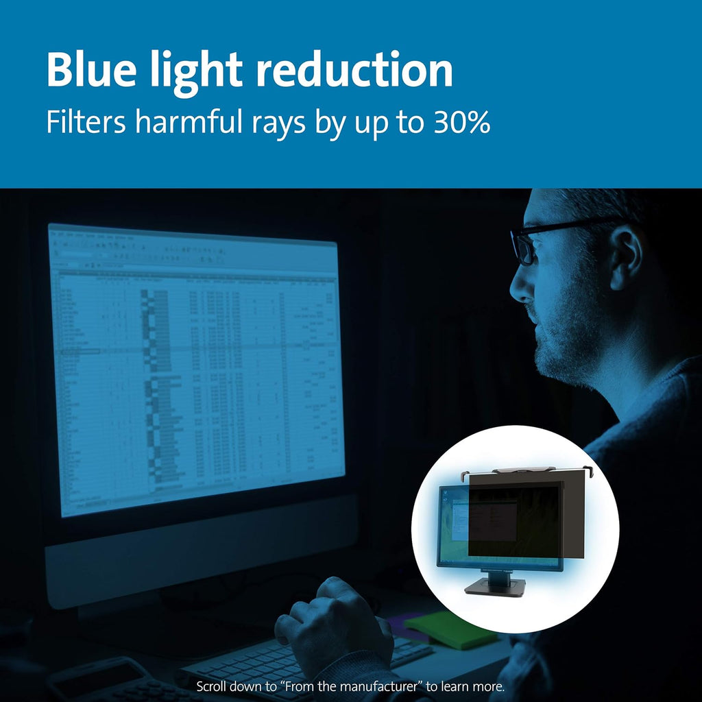 Privacy Screen for 25-Inch to 27-Inch Widescreen 16:10 and 16:9 Monitors I120